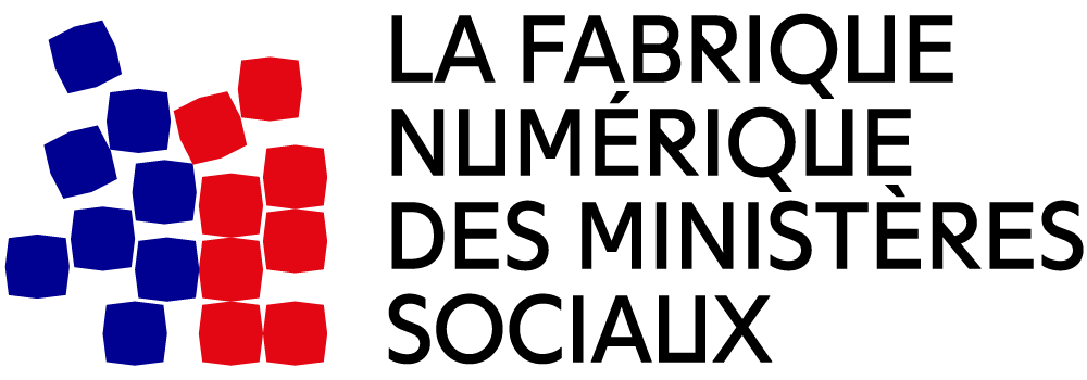logo de La Fabrique Numérique des Ministères Sociaux, accédez à leur site en cliquant sur ce logo